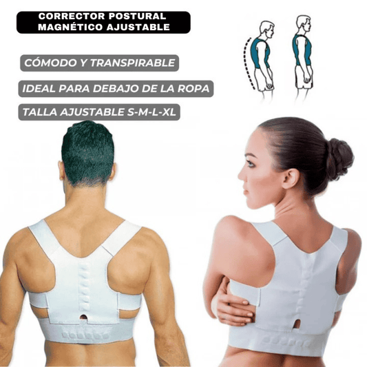 Corrector Postural Magnético Ajustable